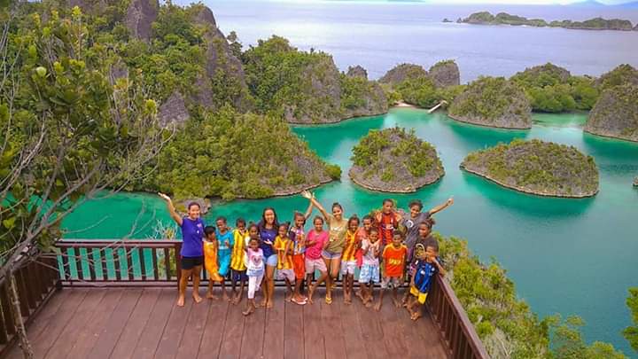 Ocean Warrior's reward trip to Piaynemo